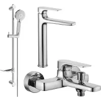 Mexen Lynx DF40 badset, chroom - 745913DF40-00