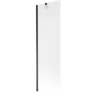 Mexen Next 1-delige badwand 60 x 150 , matglas, zwart - 895-060-000-00-30-70