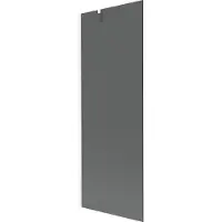 Mexen Next badkamer scherm 1-delig 70 x 150 , grafiet, wit - 895-070-000-00-40-20