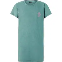 Protest T-shirtjurk met backprint groen Meisjes Katoen Klassieke kraag - maat 152