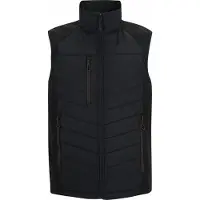 Regatta Heren Gilet met volledige rits (Zwart/Ash)