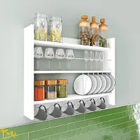 Skye Decor , Kolin - Wit, Keukenplanken, Wit, 85 x 65 x 15 cm