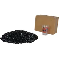 Androni Simba constructiespeelgoed, bouwstenen Blox, 1000 stuks, set van 4, zwart, artikelnummer 104114120