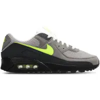 Nike Sneakers laag 'Air Max 90' grijs / donkergrijs / lichtgroen