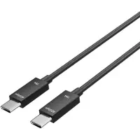 Flexline USB-C Verbindungskabel, Typ-C Stecker auf Typ-C Stecker, TB4, UltraFlex, 1,0m