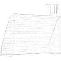 HOMCOM A62-019, Vrijstaand, Wit, Metaal, 3,2 cm, 100 x 100 mm, Wit