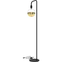Calex Staande lamp | (E27, 155 cm, Zwart)