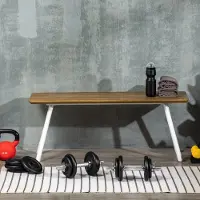 MODFU - Verstelbare Halterset 2-In-1 - Kort En Lang - 20 Kg - IJzer - Zwart