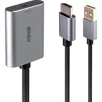 Lindy USB 2.0 Converter [1x HDMI-stekker - 1x USB-C bus] 43347 0.3 m