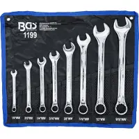 Bgs Combinatiesleutelset Inch maten SW 1/8" - 9/16" Withworth 8-delig.