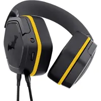 Trust GXT492BM Carus - Gaming headset - voor PS4/PS5/Nintendo Switch/PC - Bedraad 3.5mm aansluiting - Batman Zwart