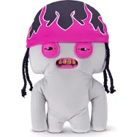 Zuru Fuggler Fugg Life 22 cm Pluche Speelgoed (Squidge) - Grappig Lelijk Monster Knuffeldier met Mensachtige Tanden