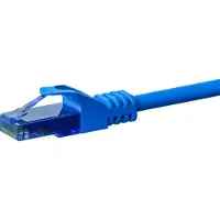 Dsit UTP CAT6a patchkabel - 1,50 meter blauw - 100% koper - netwerkkabel - internetkabel - UTP kabel - RJ45 - 10000 mbit/s