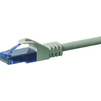 Dsit UTP CAT6a patchkabel - 20 meter grijs - 100% koper - netwerkkabel - internetkabel - UTP kabel - RJ45 - 10000 mbit/s