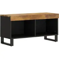 vidaXL Tv-meubel 85x33x43,5 cm massief mangohout