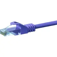 Dsit UTP CAT5e patchkabel - 10 meter paars - 100% koper - netwerkkabel - internetkabel - UTP kabel - RJ45 - 1000 mbit/s