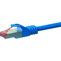 Dsit CAT6 S/FTP (PIMF) patchkabel - 50 meter blauw - netwerkkabel - internetkabel - UTP kabel - RJ45 - 1000 mbit/s