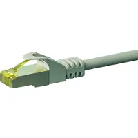 Dsit Cat7 S/FTP (PIMF) patchkabel - 10 meter grijs - netwerkkabel - internetkabel - UTP kabel - RJ45 - 10000 mbit/s