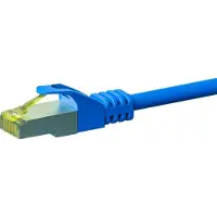 Dsit Cat7 S/FTP (PIMF) patchkabel - 20 meter blauw - netwerkkabel - internetkabel - UTP kabel - RJ45 - 10000 mbit/s
