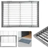Adgo Merkloze Metalen Deurmat 50x35 cm met Frame