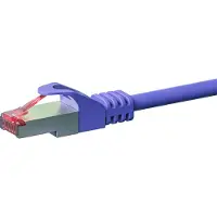 Dsit CAT6 S/FTP (PIMF) patchkabel - 20 meter paars - netwerkkabel - internetkabel - UTP kabel - RJ45 - 1000 mbit/s