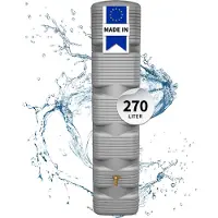 Graf QUADRO wandtank 270 L betongrijs