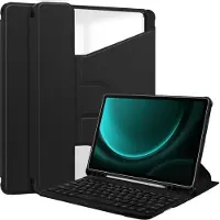 INF Compatibel met Samsung Tab A9 PLUS X210/216/218 11-inch 360 Draaibare Bluetooth-toetsenbordhoes