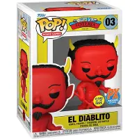 Funko POP! Pop! Board Games: Loteria El Diablito (Glow-in-The-Dark) PX Vinyl Figure