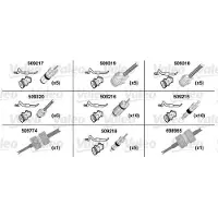 Valeo Set aircokleppen (47st.) + gereedschap 509735