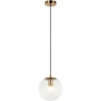 ITALUX Sarpo PND-58867-1S-BK-BRO, hanglamp van