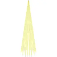 vidaXL Vlaggenmast kerstboom 1134 LED's warmwit 800 cm