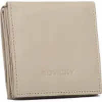 Rovicky - Compacte Lederen Portemonnee - Horizontale Oriëntatie - Universeel - Klassieke Elegantie