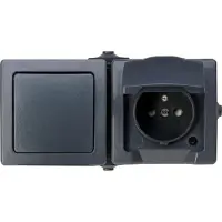 Kopp 134515005 Nautic spatwaterdicht Antraciet 1 stuk(s)