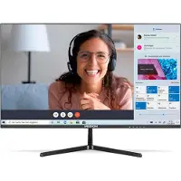 Medion Akoya P52218 - Monitor 21,5" Full HD 75Hz IPS - Zwart