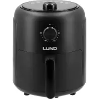 LUND AIR FRYER 1000W 2.6L Zwart