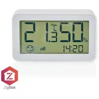 Nedis Smart Klimaatsensor | Zigbee 3.0 | Batterij Gevoed | Android / IOS | Wit - ZBSC30WT