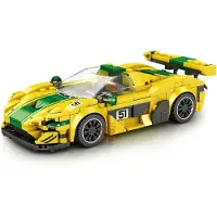 ReoBrix 677 Raceauto, schaal 1:24, klemblokjes auto, 368 onderdelen, vanaf 14 jaar