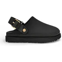 Ugg UGGvoor vrouwen. 1169590 Goldenstar Villa Leren Klompen zwart (39), Leer, Plat, Gesp, Casual