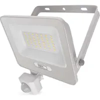 Emos GLARO LED-schijnwerper met bewegingssensor, 30 W, wit, IP54, 3000 lm, neutraal wit, ZS2334W