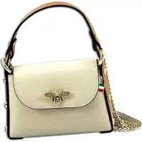 Florence Schoudertas beige