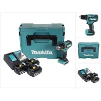 Makita DDF485RTJ3 18V Li-Ion Accu Boor-/schroefmachine Set (3x 5.0Ah) In Mbox - Koolborstelloos