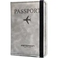 Peterson - Paspoorthoes - Grijs - Skóra Ecologisch - Uniseks Design