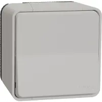 Schneider Electric Wisselschakelaar Buiten - Opbouw - Polarwit - Mureva Styl - - MUR39021