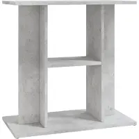 vidaXL Aquariumstandaard Betongrijs 60x30x60 cm Bewerkt hout