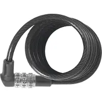 ABUS Spiraalslot - 3506C - 120 cm - Zwart - - OneSize - Sloten