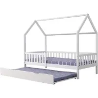 Happy Garden Nestbed voor kinderen 190x90cm wit MARCEAU