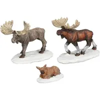 Luville Moose 3 stuks l8,5xb4,5xh7 cm