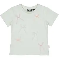 QPI Mini T-shirt lichtgroen Meisjes Katoen Ronde hals Printopdruk - maat 68