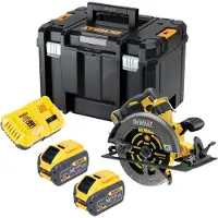 DeWalt DCS 578 NT Accucirkelzaag 54V XR FlexVolt 190 mm borstelloos + zaagblad + TSTAK - zonder accu, zonder oplader