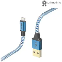 Hama Oplaadkabel - - 1,5 m - USB A - Lightning - Blauw - Snelladen
